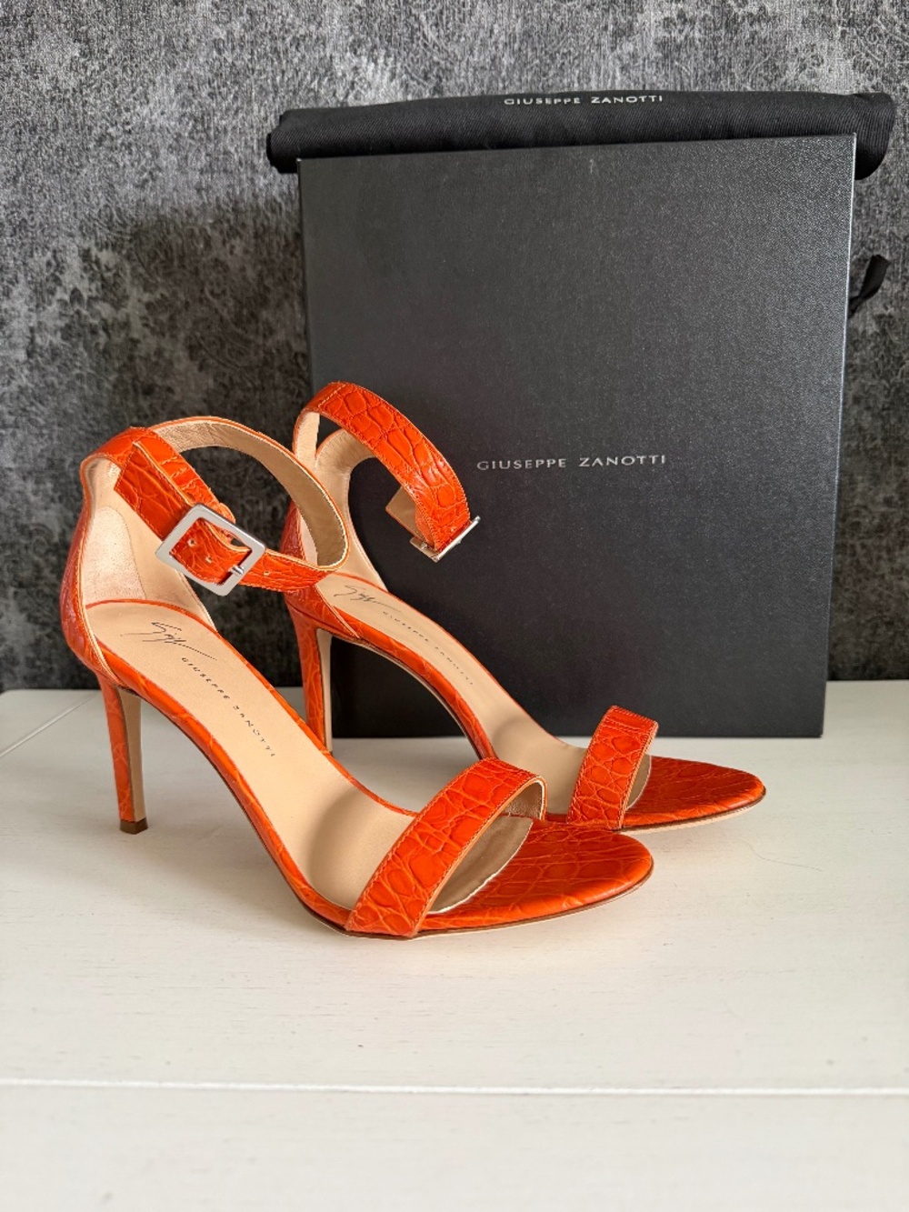 Giuseppe Zanotti Orange Sandals